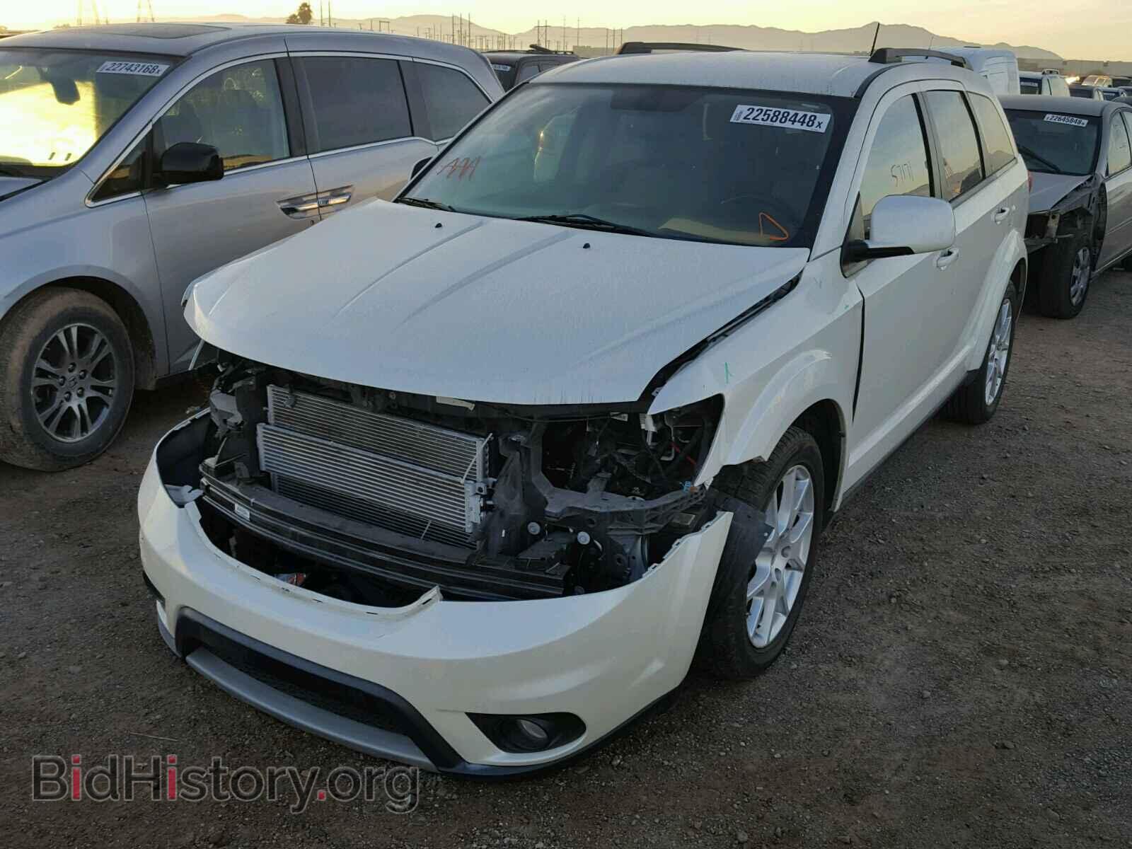 2013 DODGE JOURNEY - VIN: 3C4PDCBB2DT502696 - Фото 2