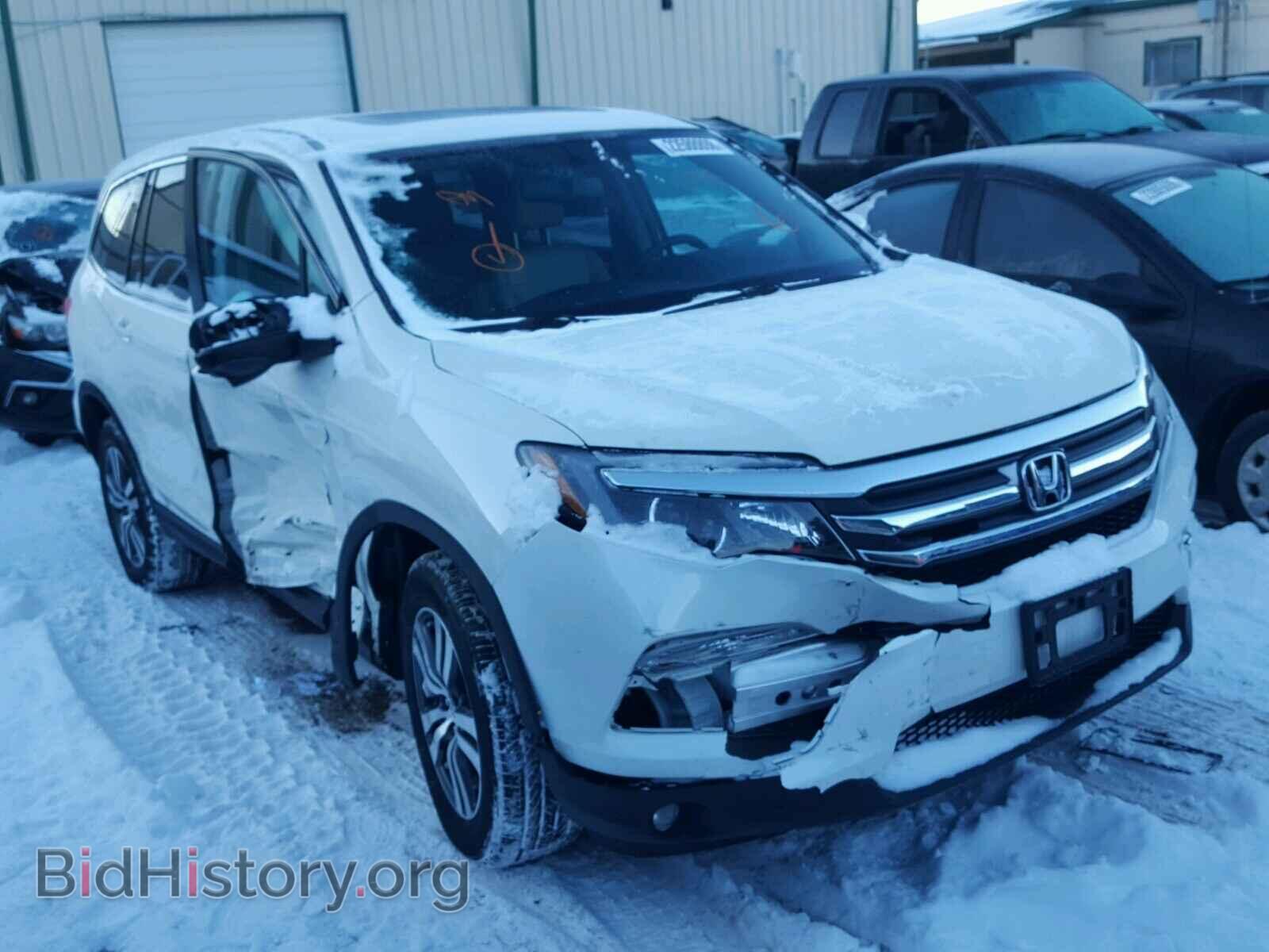 Фотография 5FNYF6H55GB036038 - HONDA PILOT 2016