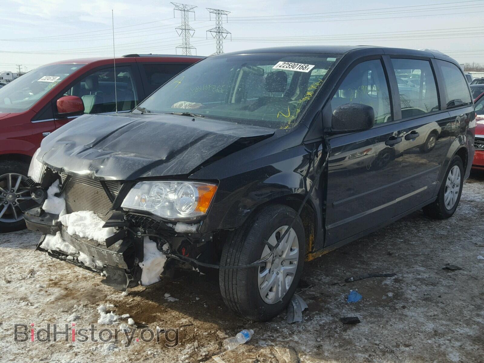 2016 DODGE CARAVAN - VIN: 2C4RDGBG9GR203192 - Фото 2