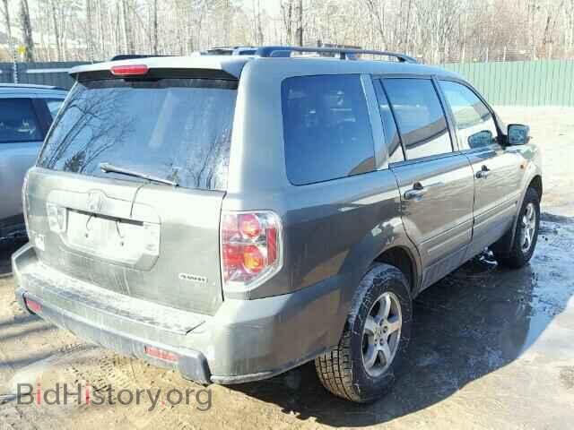 2007 HONDA PILOT - VIN: 2HKYF18557H535121 - Фото 4