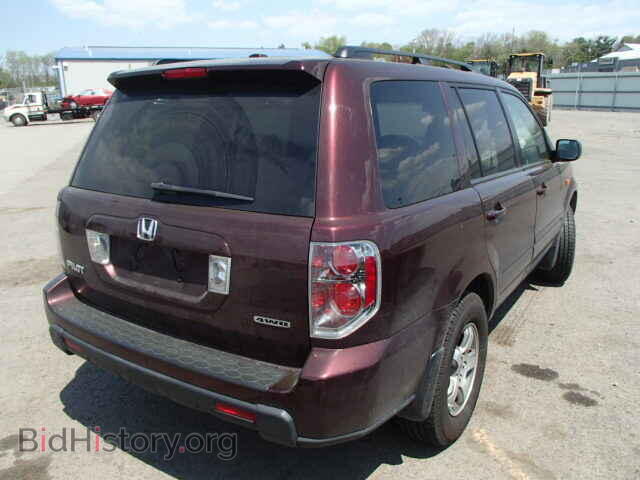 2007 HONDA PILOT - VIN: 2HKYF18517H518722 - Фото 4