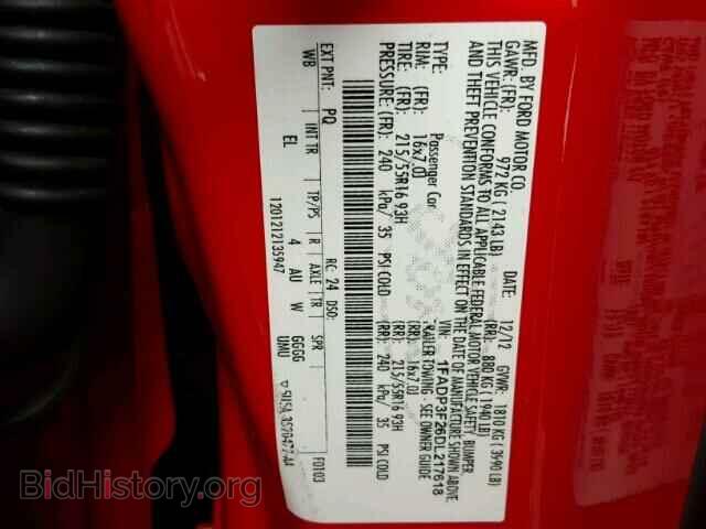 2013 FORD FOCUS - VIN: 1FADP3F26DL217618 - Photo 10