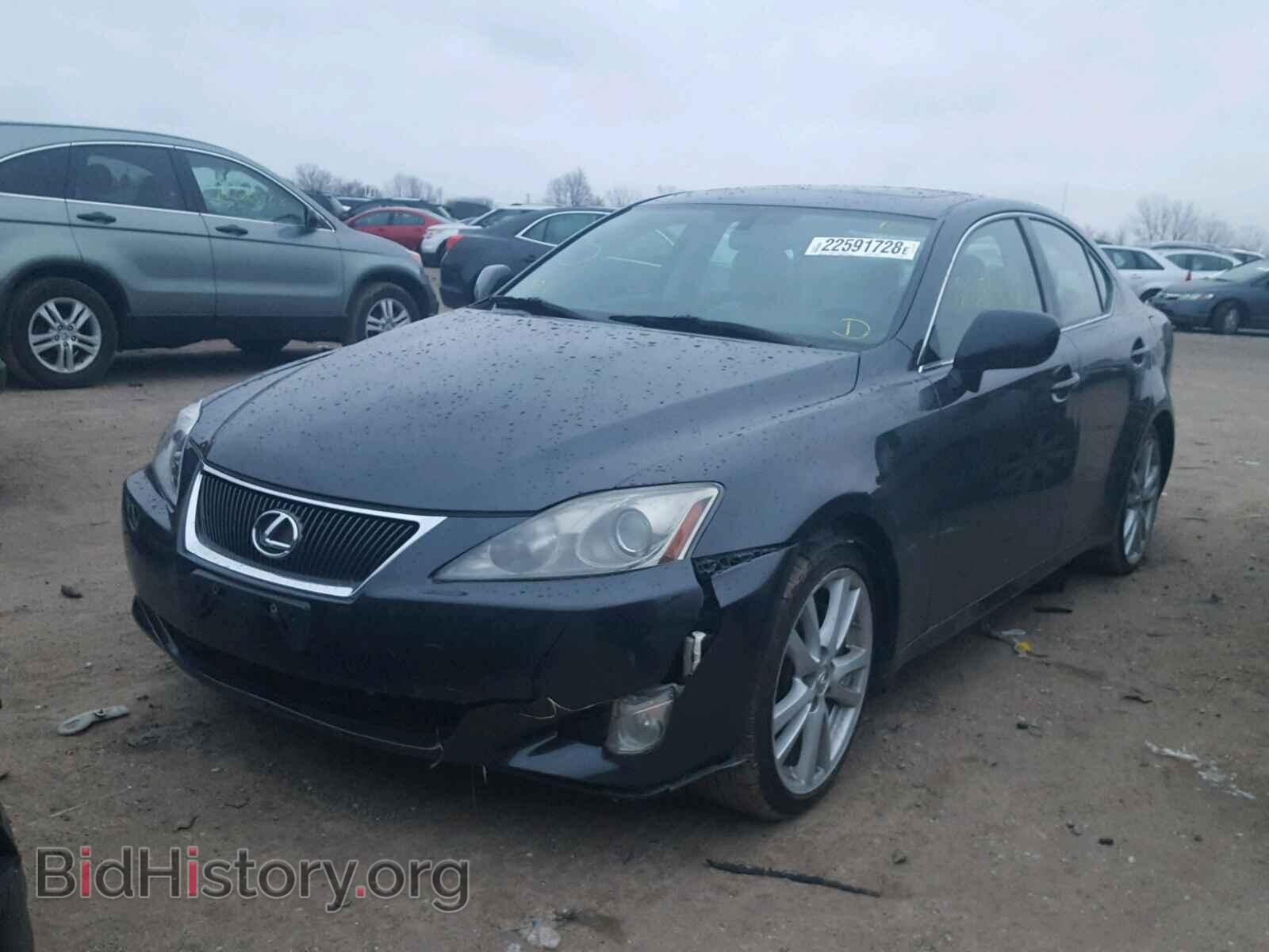2006 LEXUS IS350 - VIN: JTHBE262162005704 - Фото 2