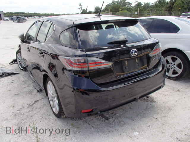 2012 LEXUS CT 200 - VIN: JTHKD5BH6C2065889 - Фото 3