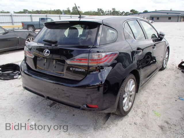 2012 LEXUS CT 200 - VIN: JTHKD5BH6C2065889 - Фото 4