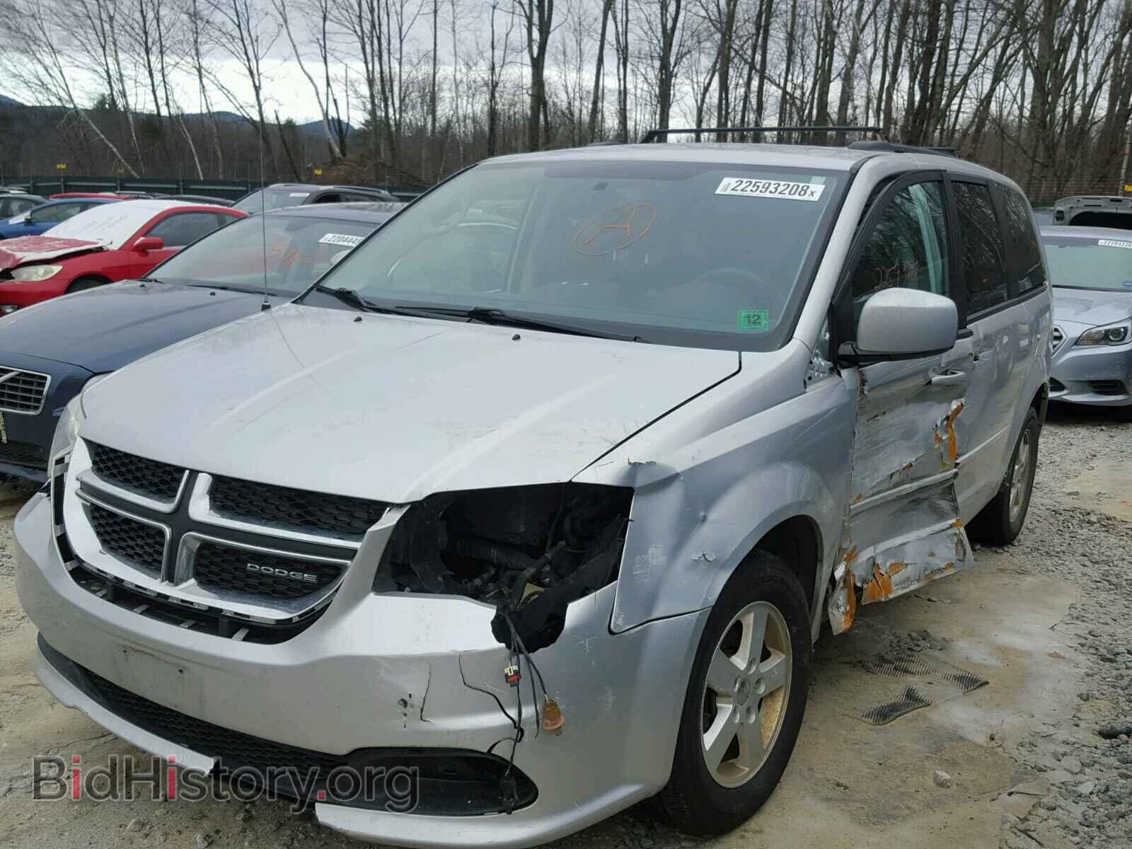 2012 DODGE CARAVAN - VIN: 2C4RDGCG8CR137338 - Фото 2
