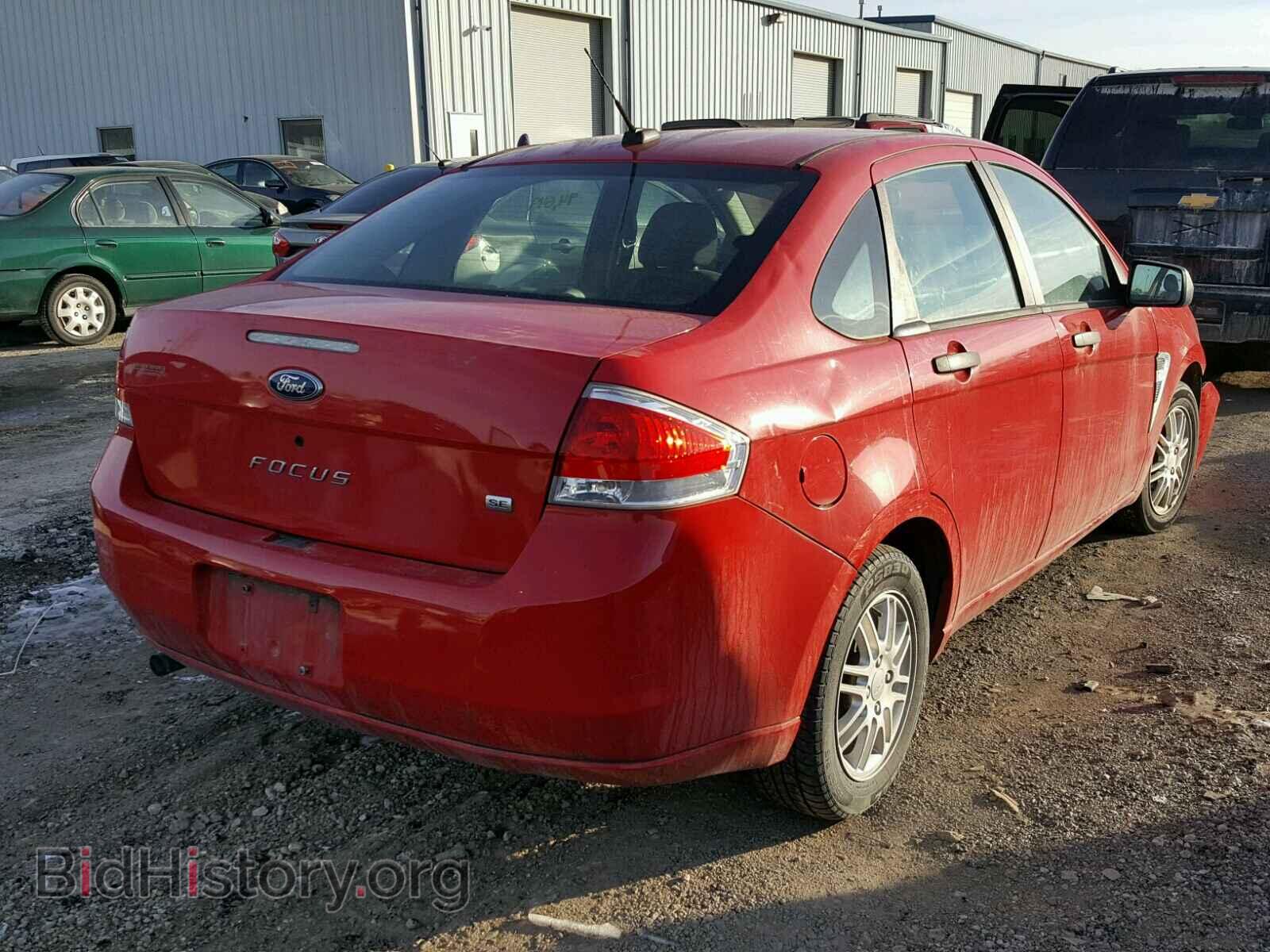 2008 FORD FOCUS - VIN: 1FAHP35N68W280624 - Фото 4