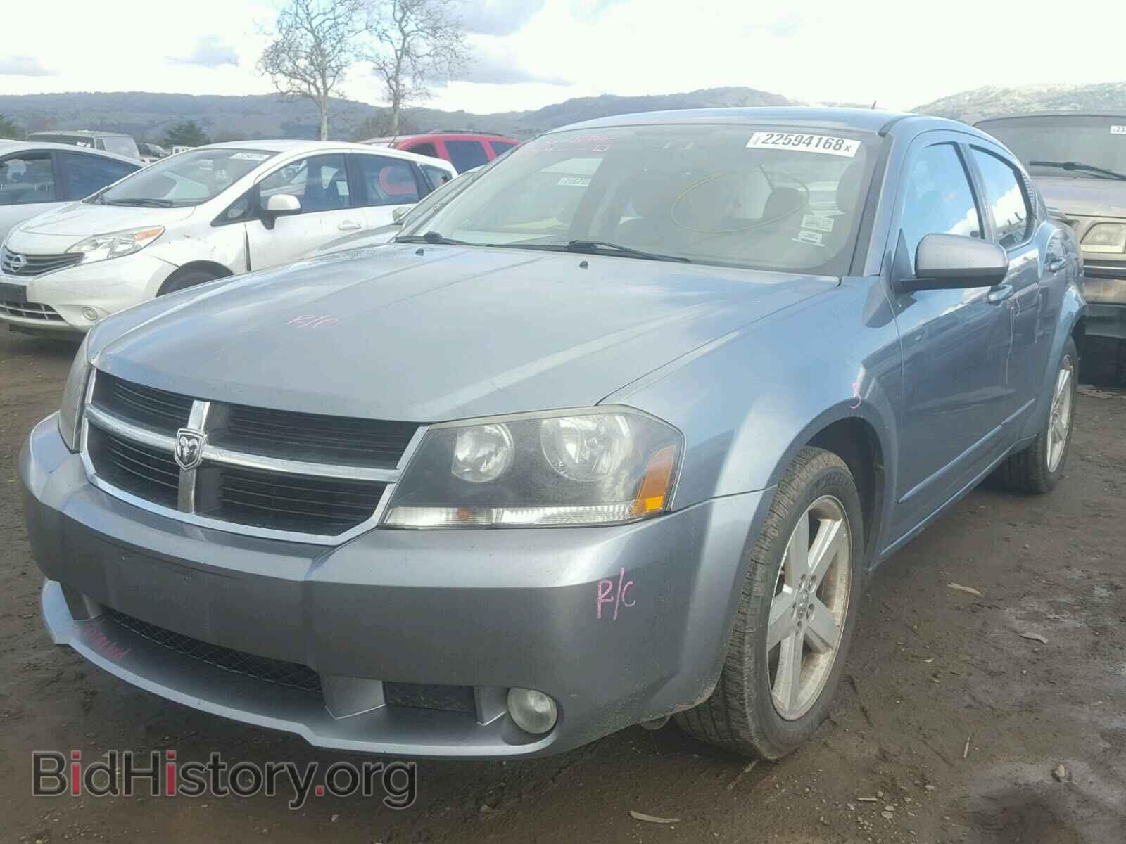 2008 DODGE AVENGER - VIN: 1B3LD76M68N239167 - Фото 2
