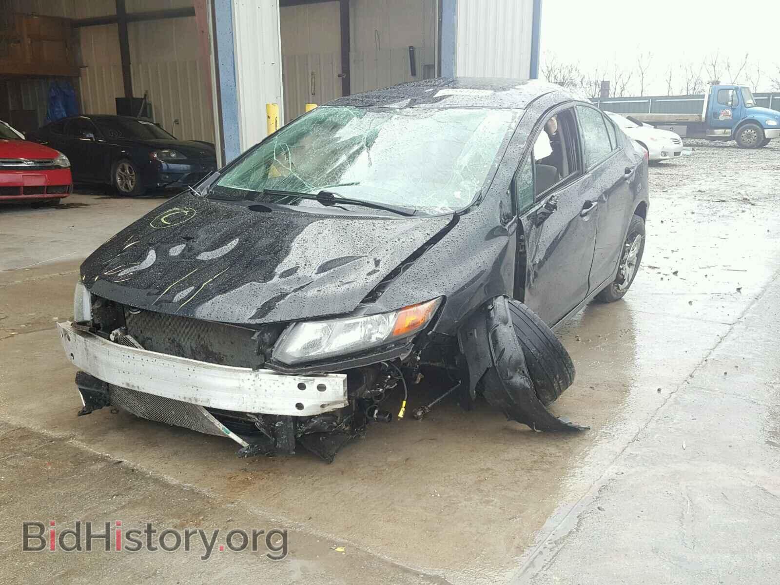 2012 HONDA CIVIC - VIN: 2HGFB2F52CH503341 - Фото 2
