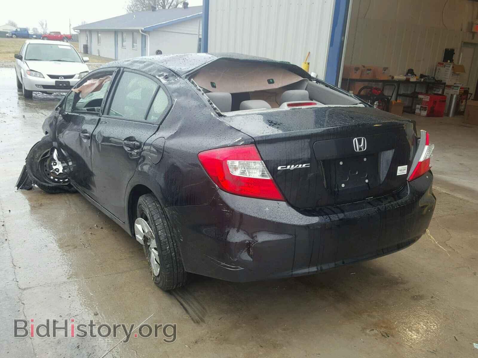 2012 HONDA CIVIC - VIN: 2HGFB2F52CH503341 - Фото 3