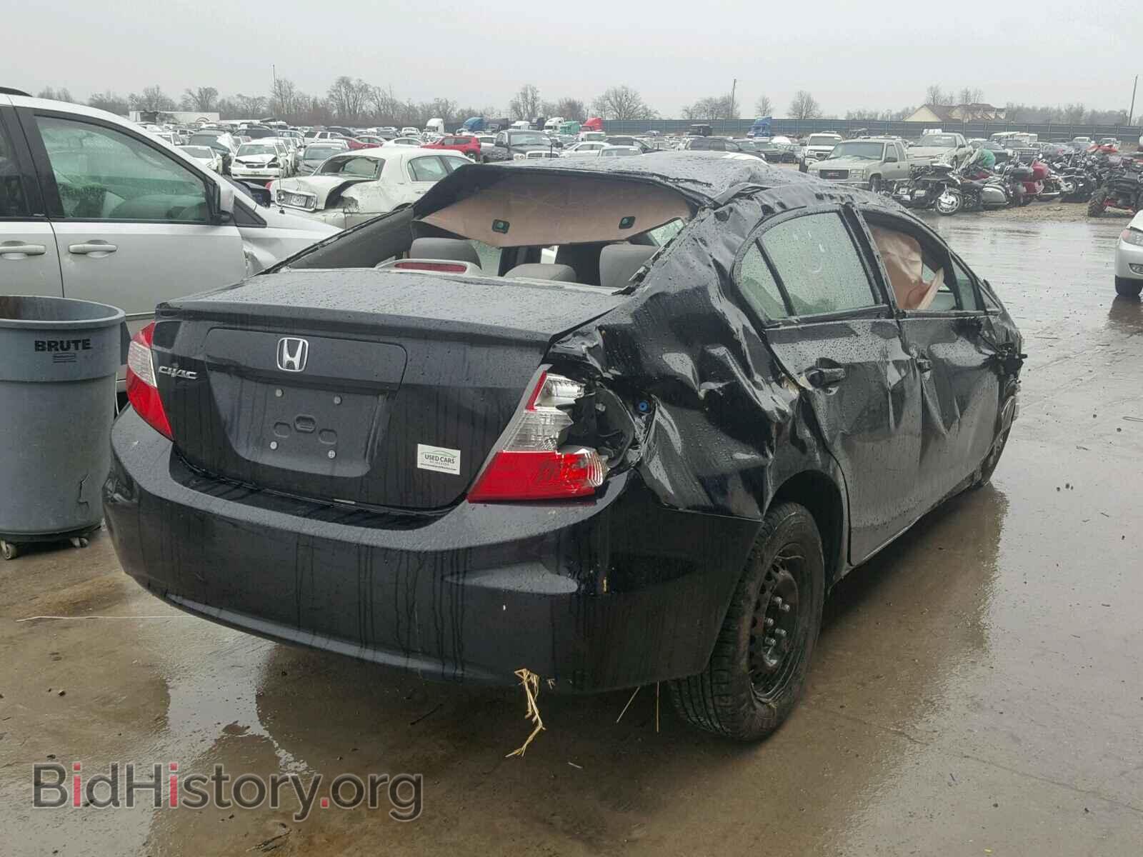 2012 HONDA CIVIC - VIN: 2HGFB2F52CH503341 - Фото 4