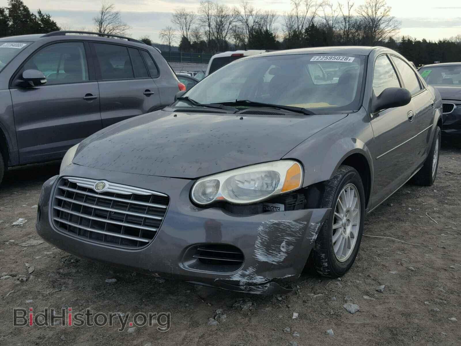 2004 CHRYSLER SEBRING - VIN: 1C3EL46X34N370719 - Фото 2