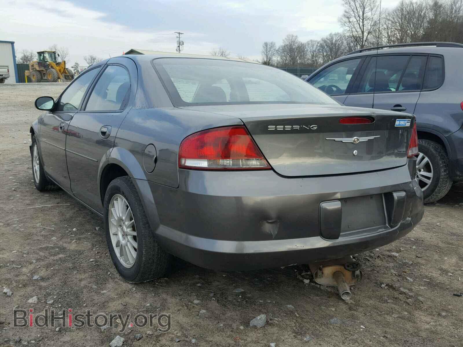 2004 CHRYSLER SEBRING - VIN: 1C3EL46X34N370719 - Фото 3