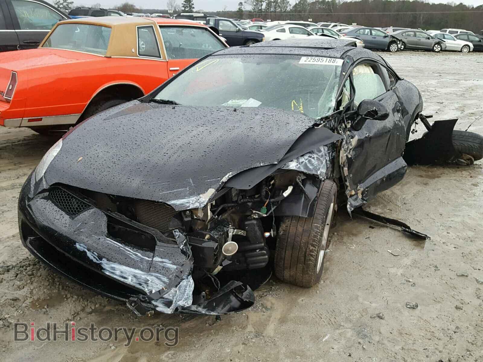 2007 MITSUBISHI ECLIPSE - VIN: 4A3AK24F57E043414 - Фото 2