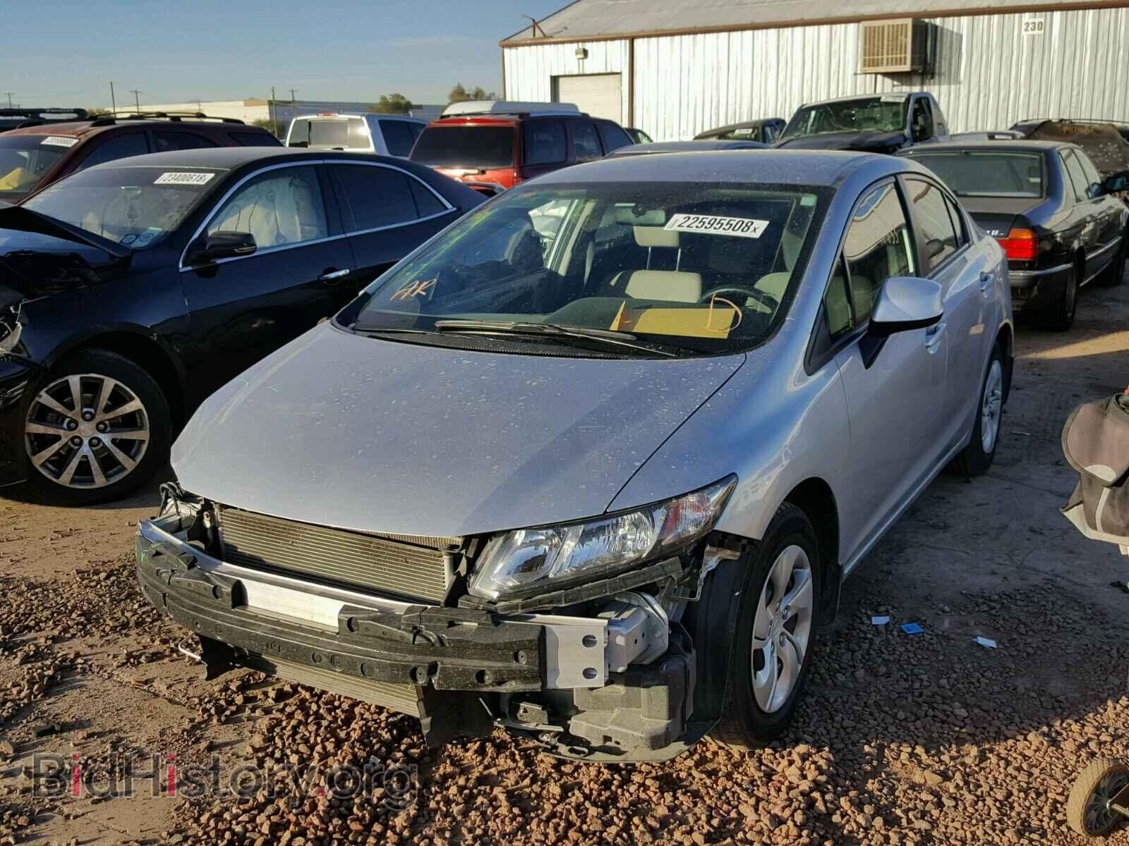 2013 HONDA CIVIC - VIN: 19XFB2F57DE041676 - Фото 2