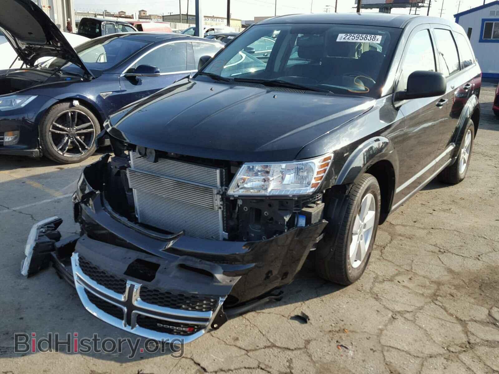 2013 DODGE JOURNEY - VIN: 3C4PDCAB0DT656745 - Фото 2