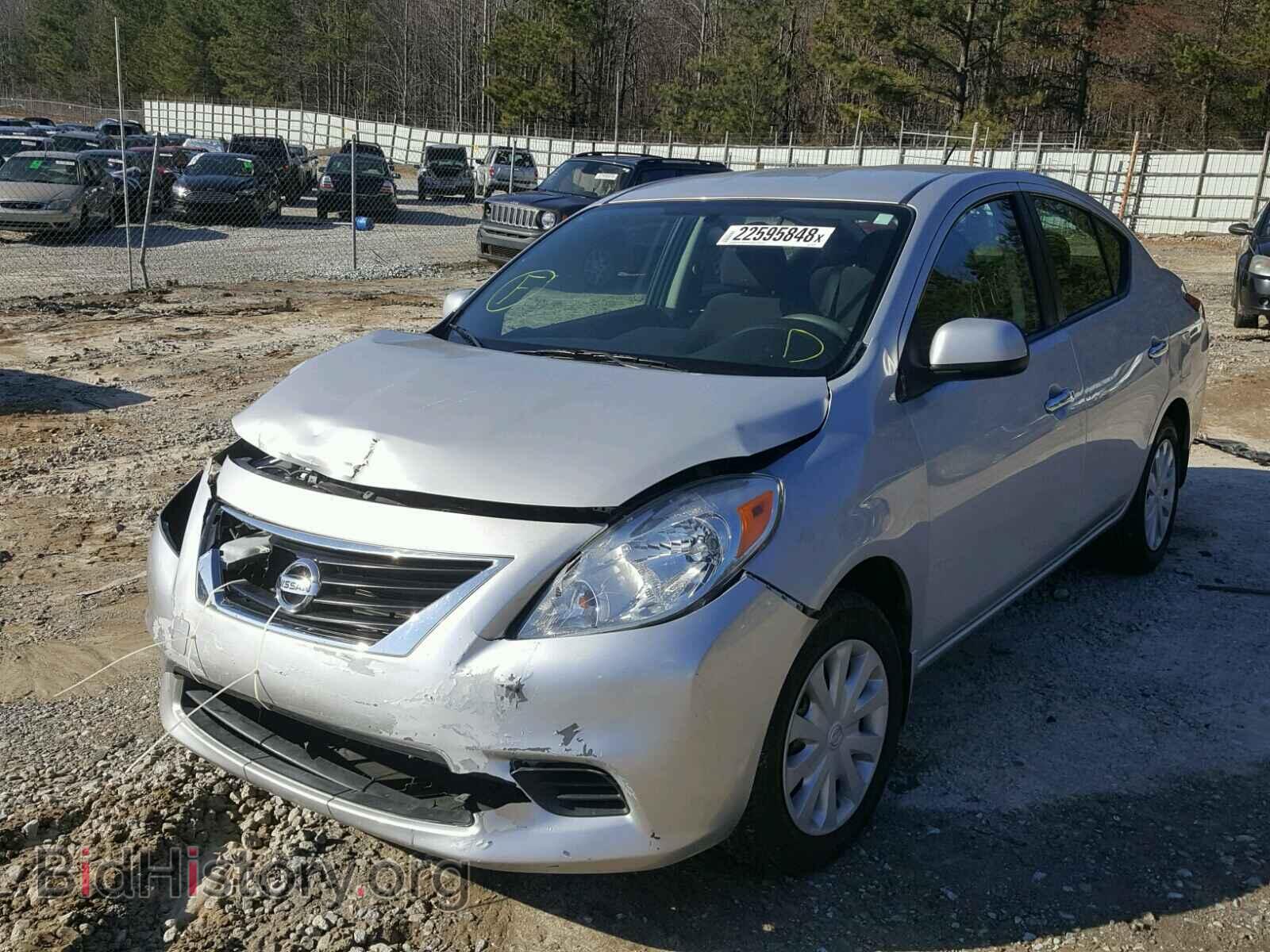 2012 NISSAN VERSA - VIN: 3N1CN7AP1CL892143 - Фото 2