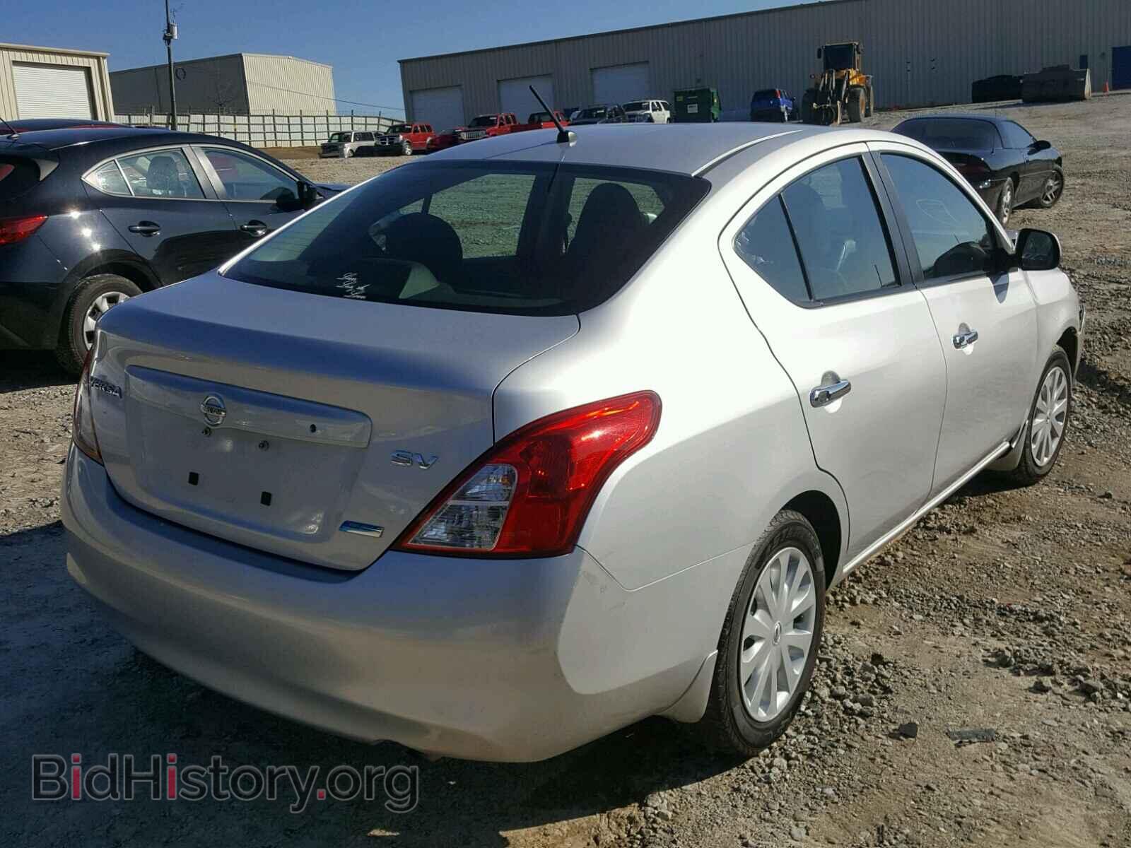 2012 NISSAN VERSA - VIN: 3N1CN7AP1CL892143 - Фото 4