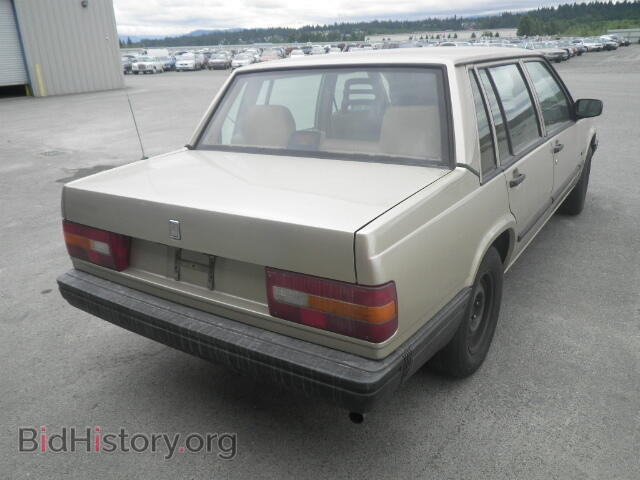 1991 VOLVO 740 - VIN: YV1FA8841M2521309 - Фото 4