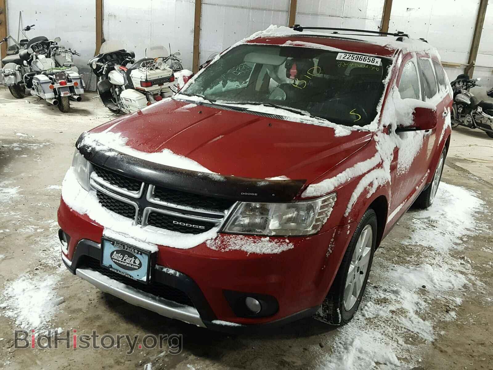 2012 DODGE JOURNEY - VIN: 3C4PDDFG9CT241836 - Фото 2