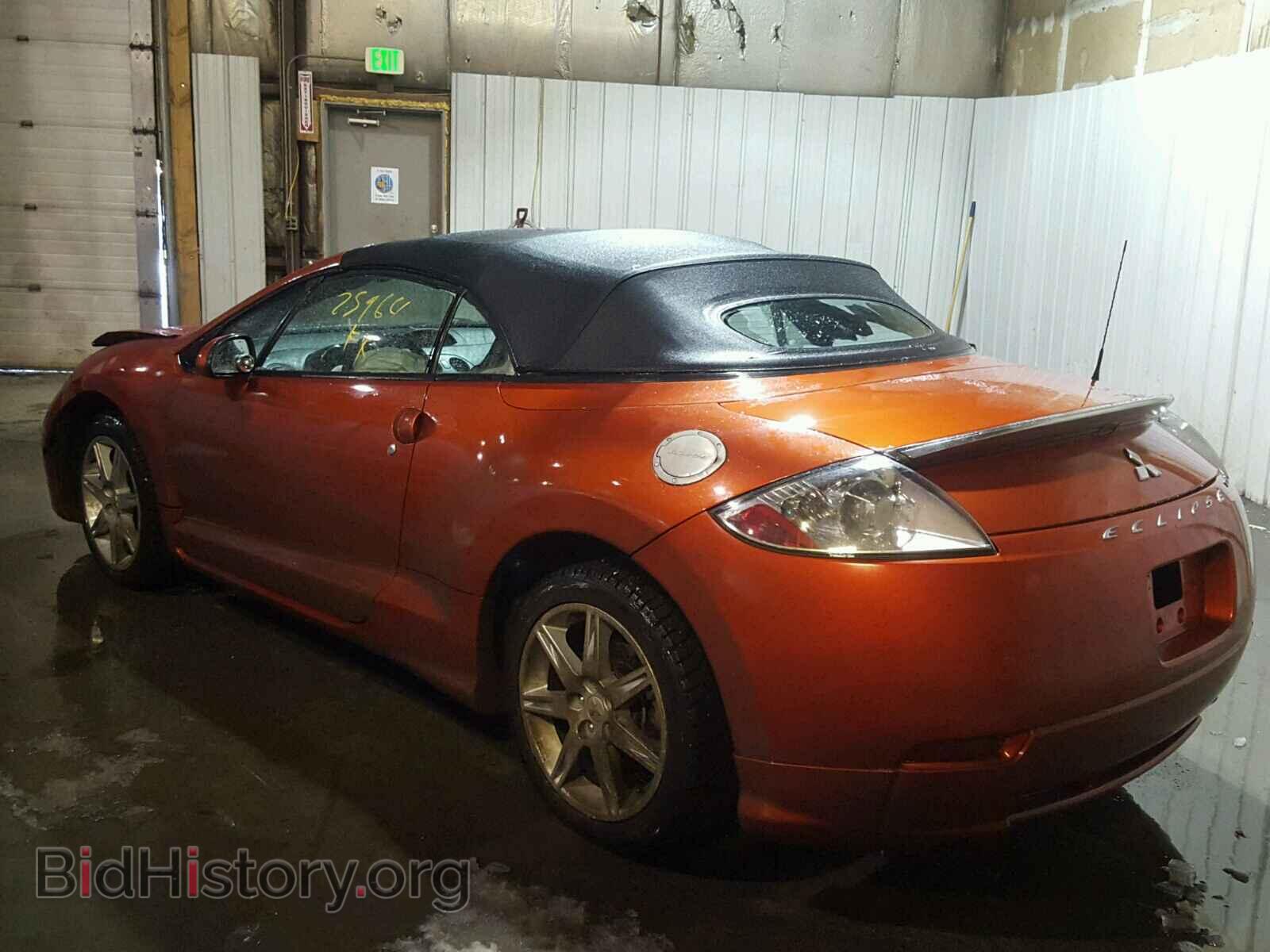 2007 MITSUBISHI ECLIPSE - VIN: 4A3AL35TX7E014160 - Фото 3