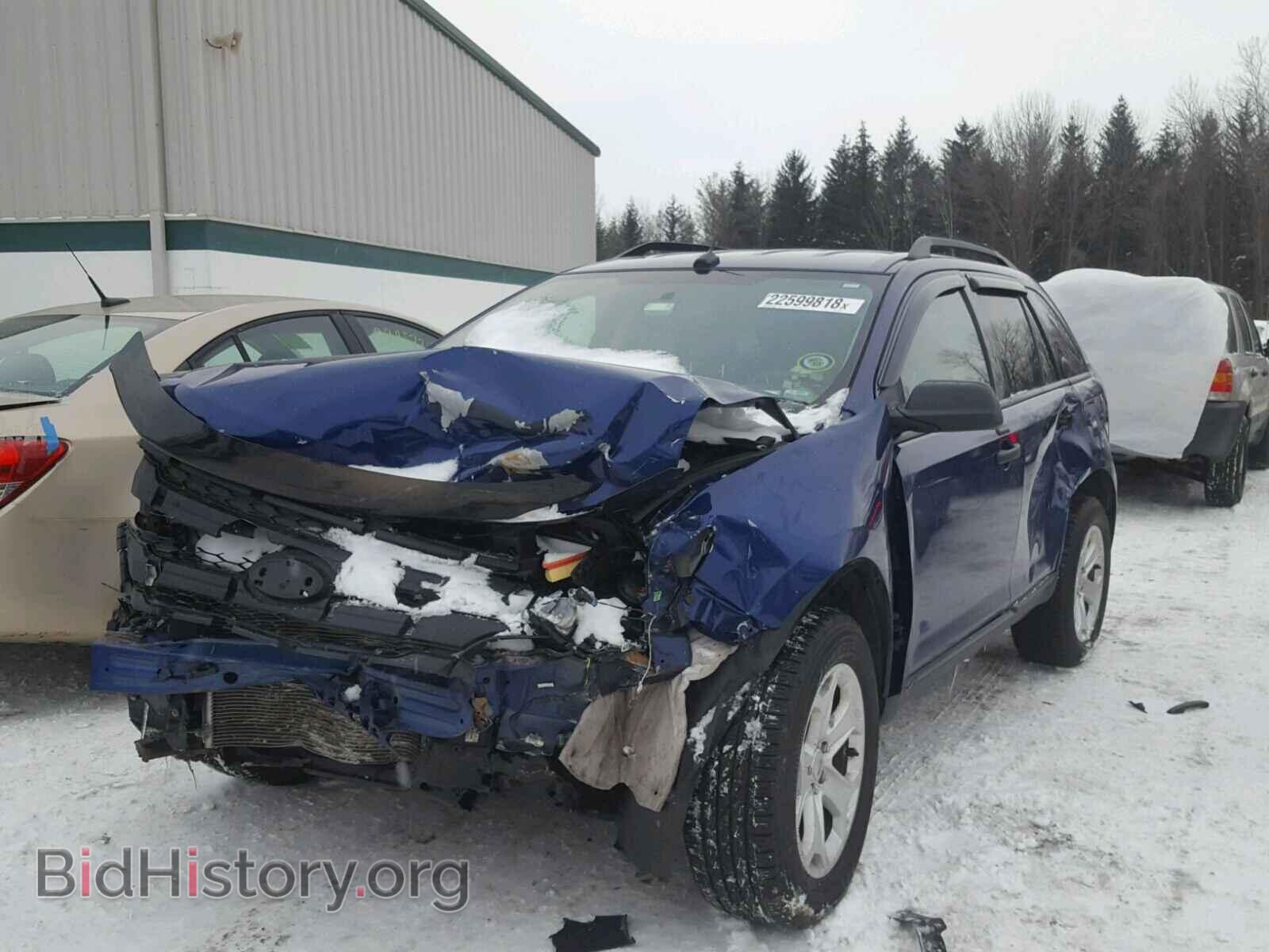 2014 FORD EDGE - VIN: 2FMDK4GC9EBB45395 - Фото 2
