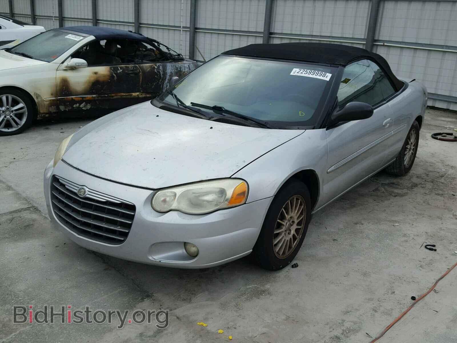 2004 CHRYSLER SEBRING - VIN: 1C3EL55R64N264869 - Фото 2
