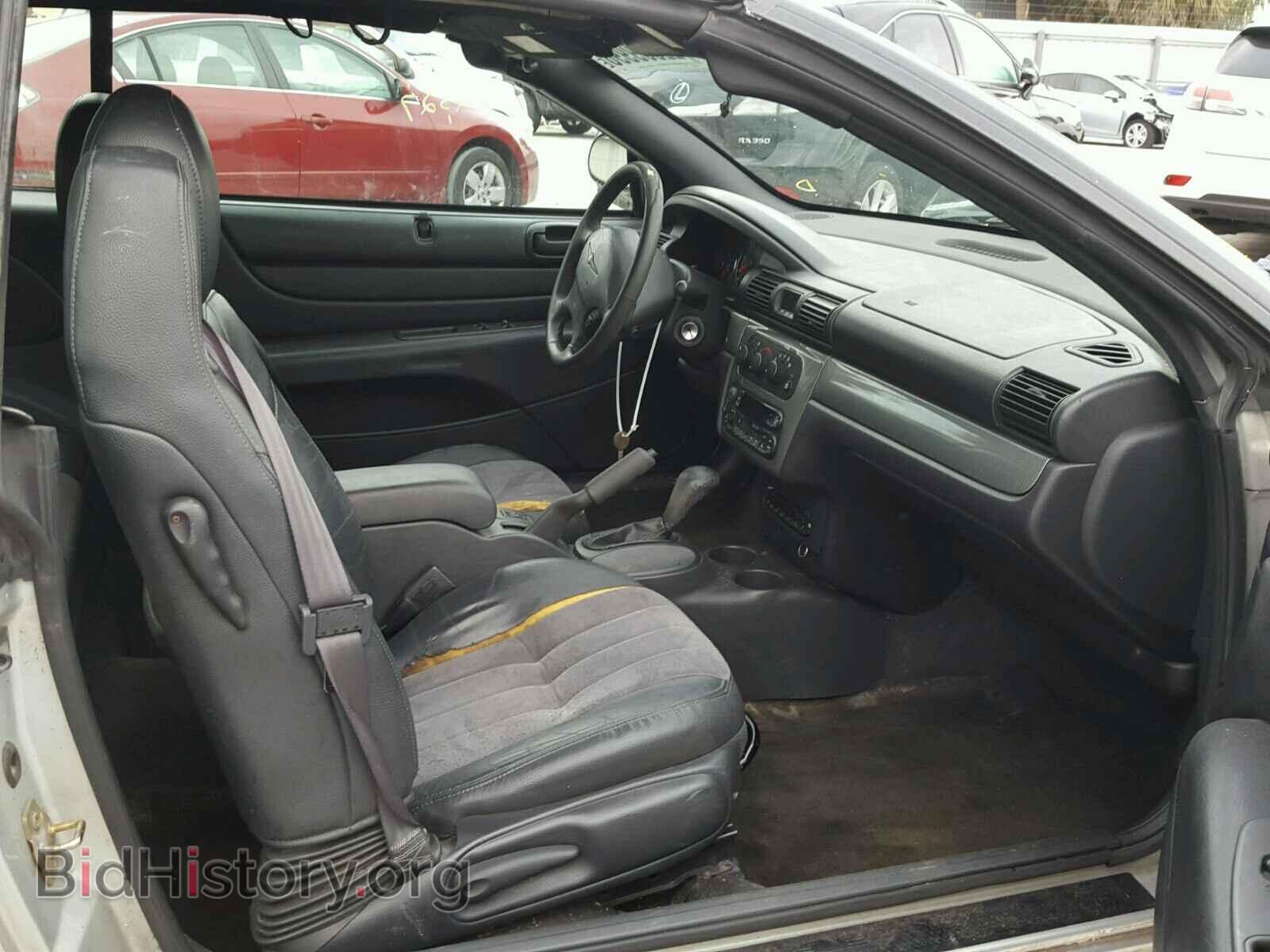 2004 CHRYSLER SEBRING - VIN: 1C3EL55R64N264869 - Фото 5