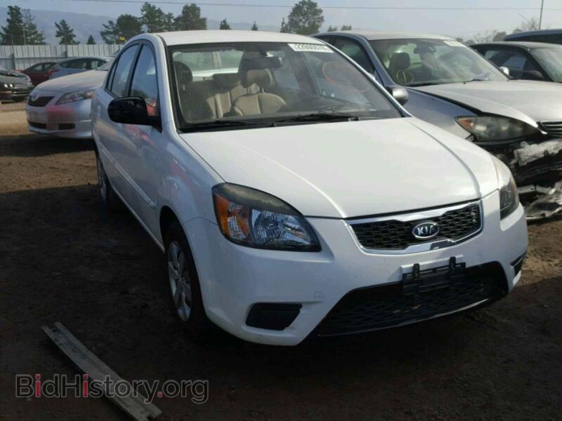 2011 Kia RIO BASE (VIN KNADH4A39B6849227) — фото 1 из 10, Copart, повреждение: задняя часть