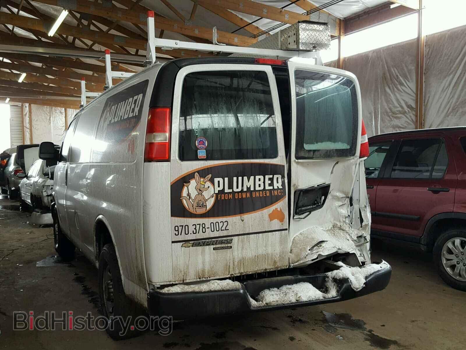 2013 CHEVROLET EXPRESS - VIN: 1GCWGFBA9D1149246 - Фото 3
