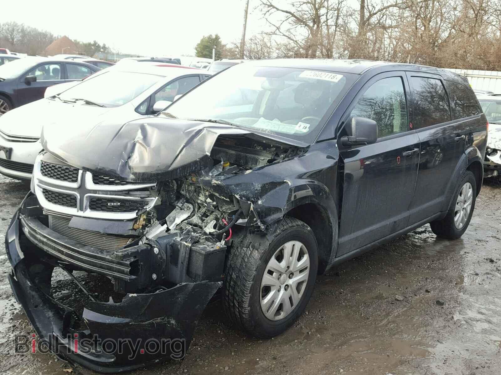 2014 DODGE JOURNEY - VIN: 3C4PDCAB0ET181759 - Фото 2
