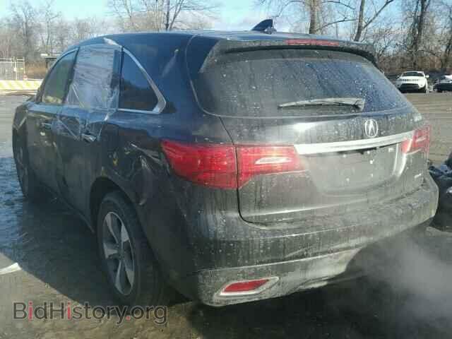 2016 ACURA MDX - VIN: 5FRYD4H28GB038428 - Фото 3