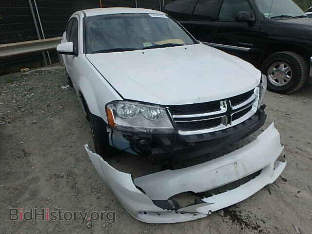 Фотография 1C3CDZCB1CN223503 - DODGE AVENGER 2012