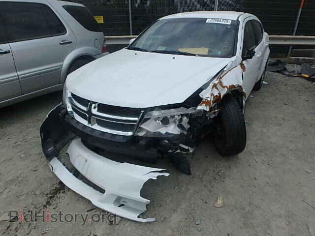 2012 DODGE AVENGER - VIN: 1C3CDZCB1CN223503 - Фото 2