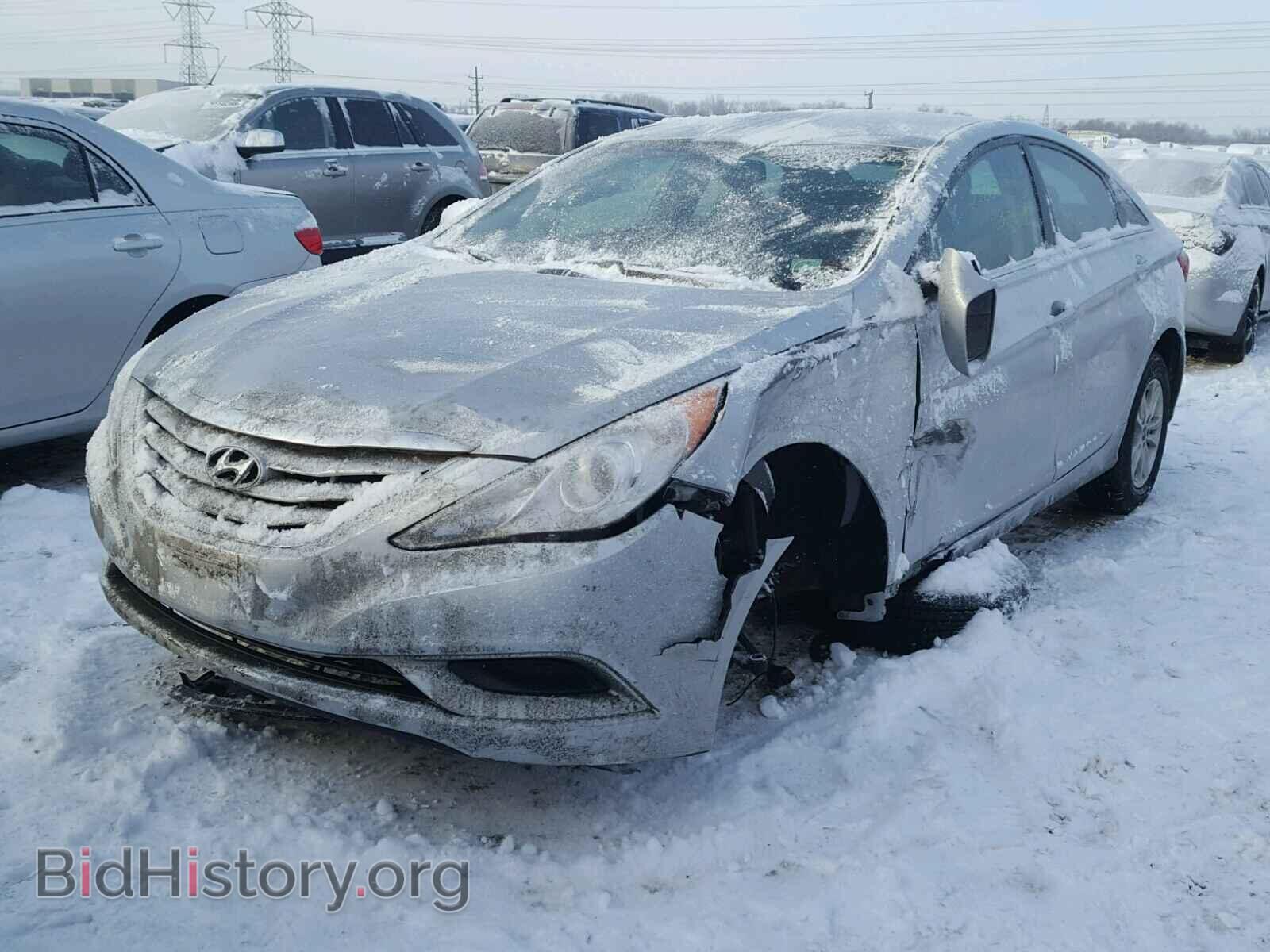 2012 HYUNDAI SONATA - VIN: 5NPEB4AC6CH444989 - Фото 2