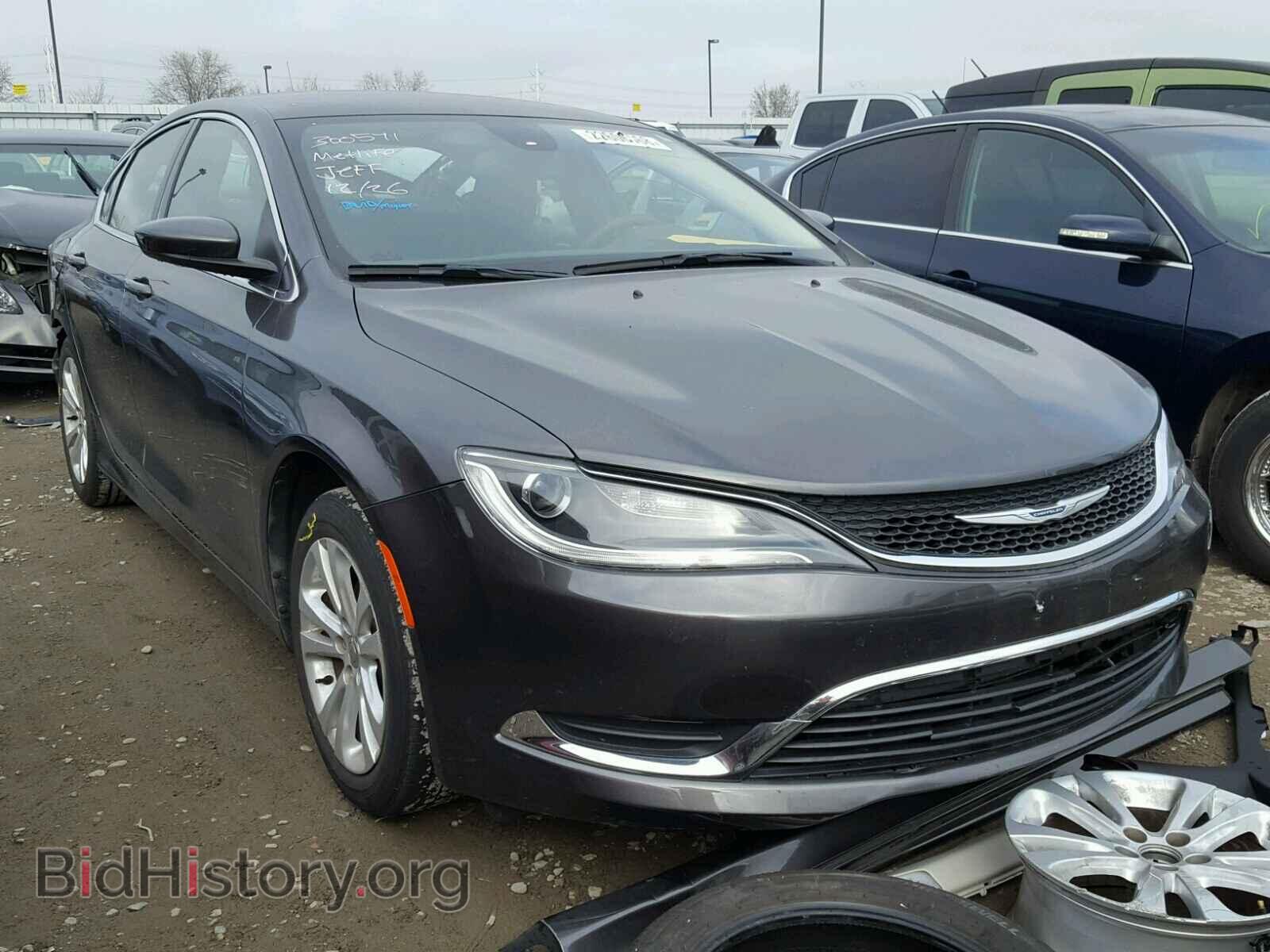 Фотография 1C3CCCAB2FN502756 - CHRYSLER 200 2015