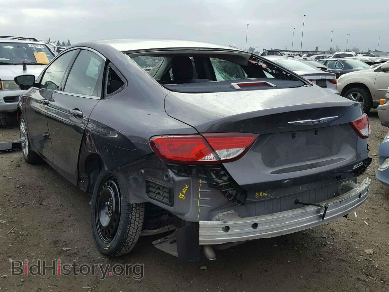2015 CHRYSLER 200 - VIN: 1C3CCCAB2FN502756 - Фото 3