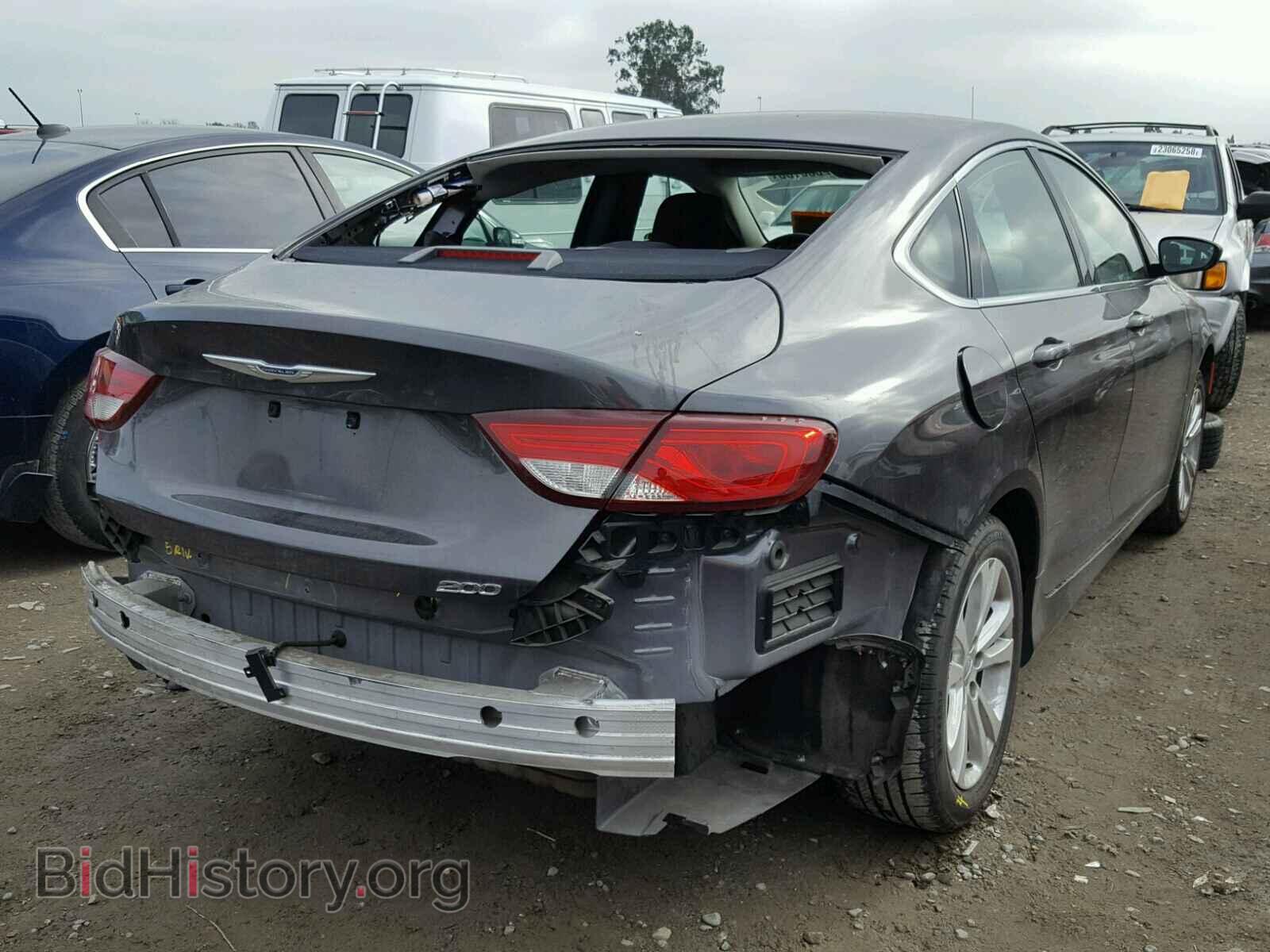 2015 CHRYSLER 200 - VIN: 1C3CCCAB2FN502756 - Фото 4