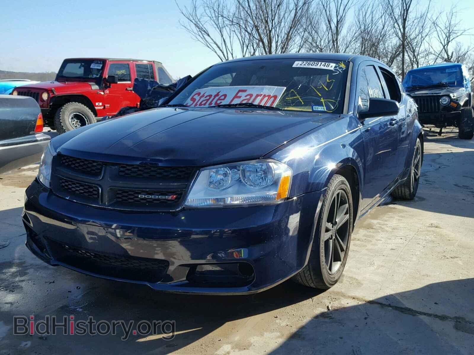 2013 DODGE AVENGER - VIN: 1C3CDZAGXDN582011 - Photo 2