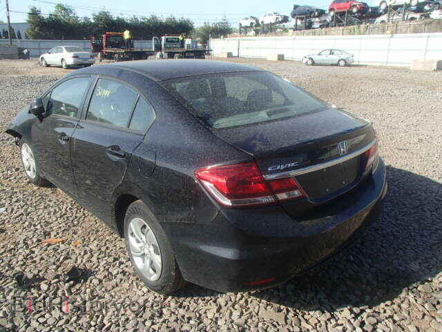 2013 HONDA CIVIC - VIN: 2HGFB2F51DH590988 - Фото 3