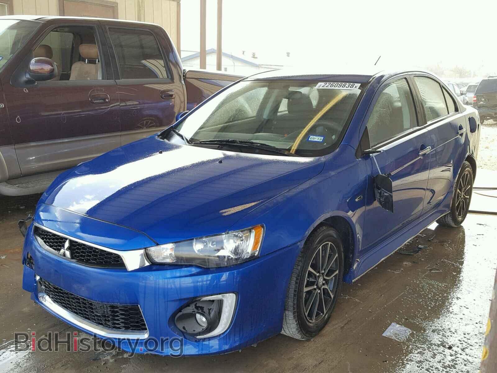 2017 MITSUBISHI LANCER - VIN: JA32U2FU7HU008845 - Фото 2