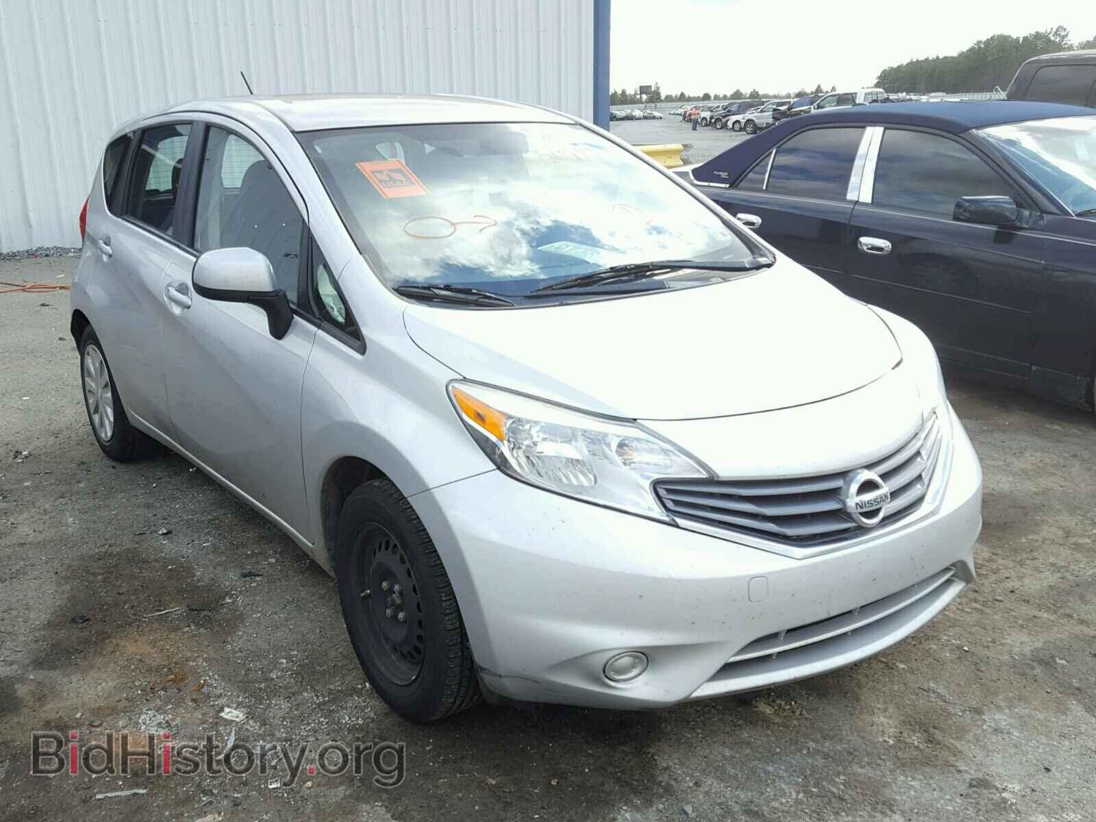 2014 Nissan VERSA Versa Note (VIN 3N1CE2CP7EL360494) — photo 1 of 10, Copart, damage: side