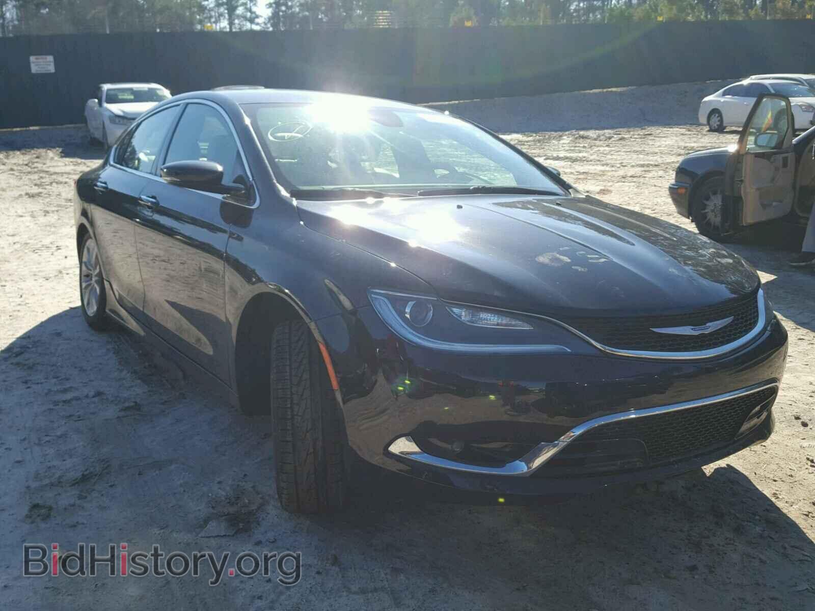 Фотография 1C3CCCCBXFN643538 - CHRYSLER 200 2015