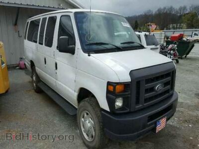 2014 Ford ECONOLINE, white — VIN 1FBSS3BL3EDA45711, Copart
