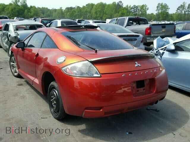 2007 MITSUBISHI ECLIPSE - VIN: 4A3AK24F67E030199 - Фото 3