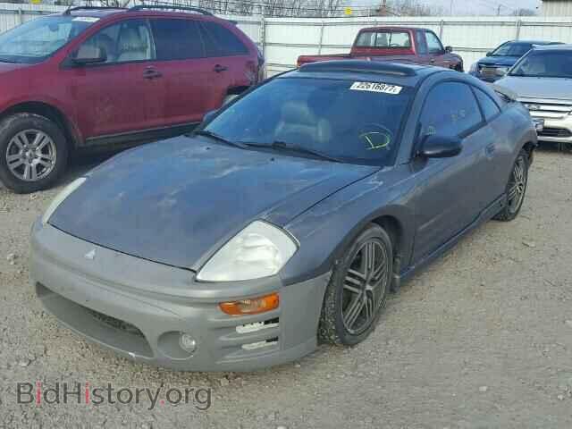 2002 MITSUBISHI ECLIPSE - VIN: 4A3AC54H02E013780 - Фото 2