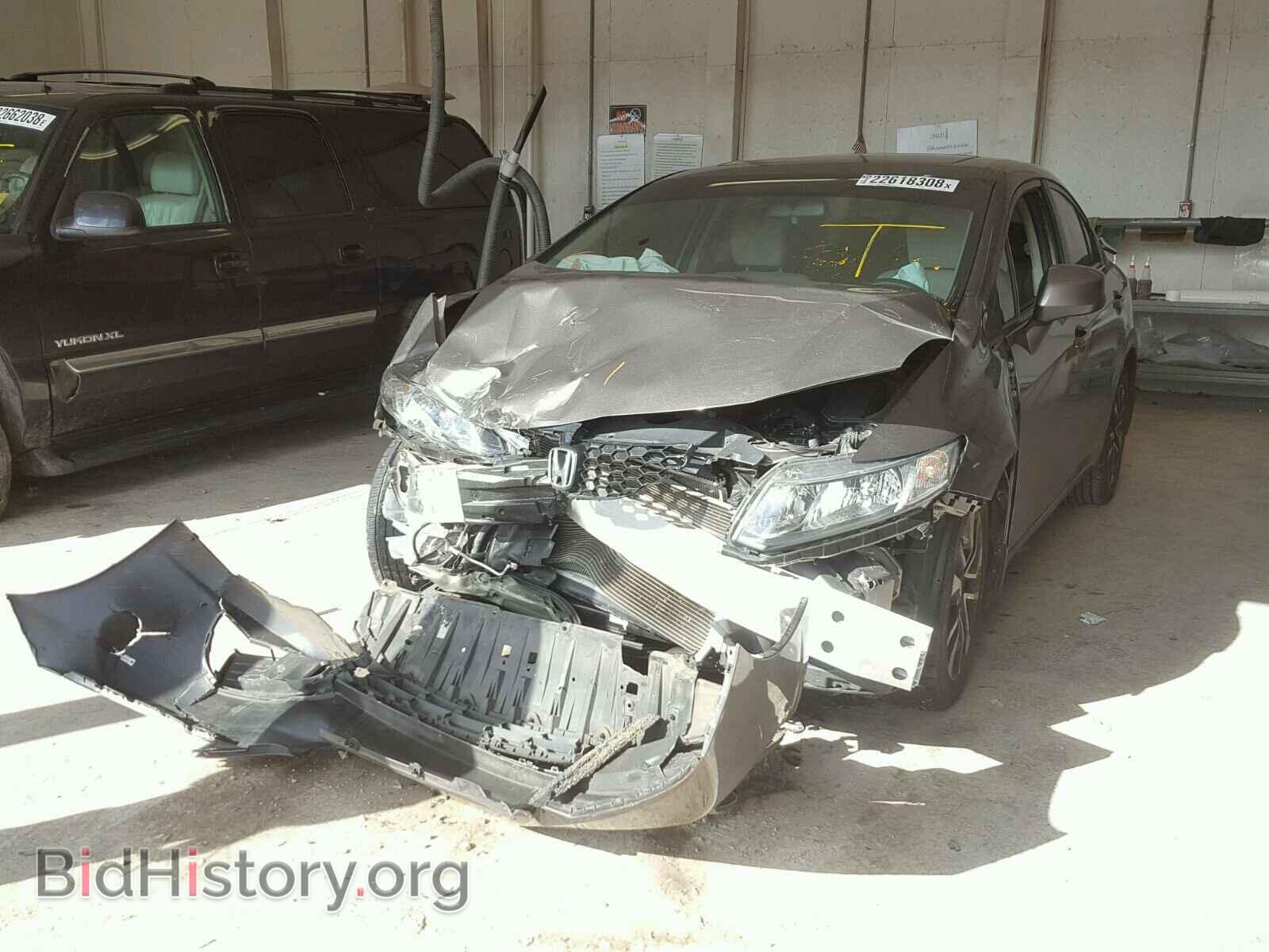 2013 HONDA CIVIC - VIN: 19XFB2F86DE051187 - Фото 2
