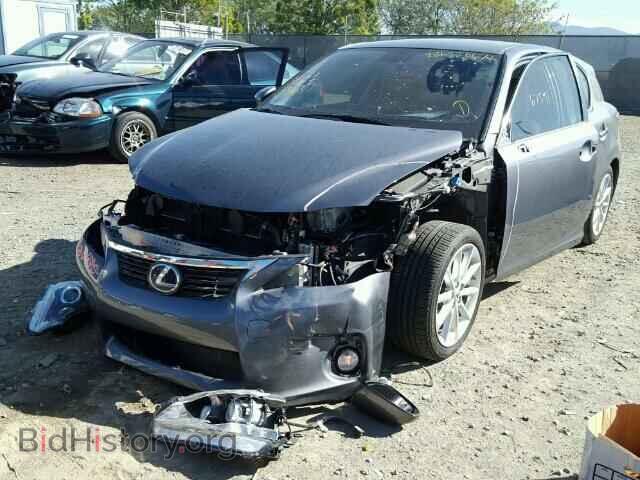 2012 LEXUS CT 200 - VIN: JTHKD5BH7C2101301 - Фото 2