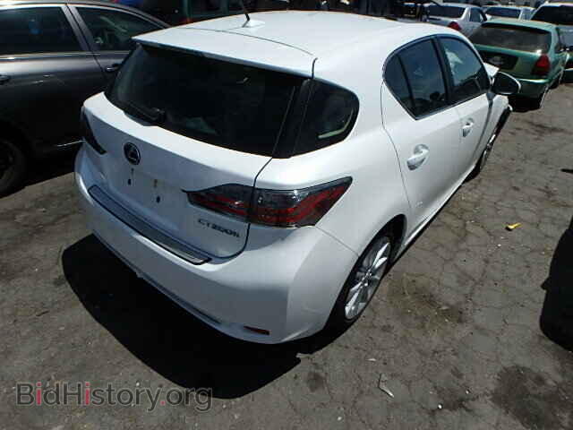 2013 LEXUS CT 200 - VIN: JTHKD5BH0D2165259 - Фото 4