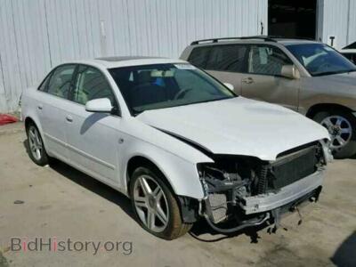 2007 Audi A4 A4 2.0T QU, white — VIN WAUDF78E67A067020, Copart